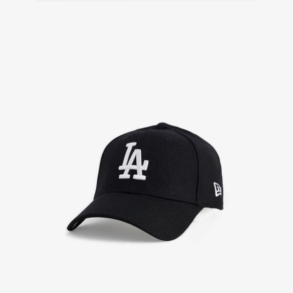 

9Forty la dodgers кепка из смеси шерсти New Era, черный
