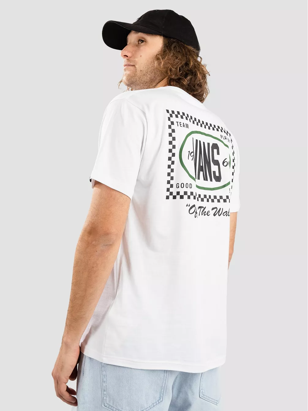 

Футболка с шахматной доской для командного игрока Vans, белый
