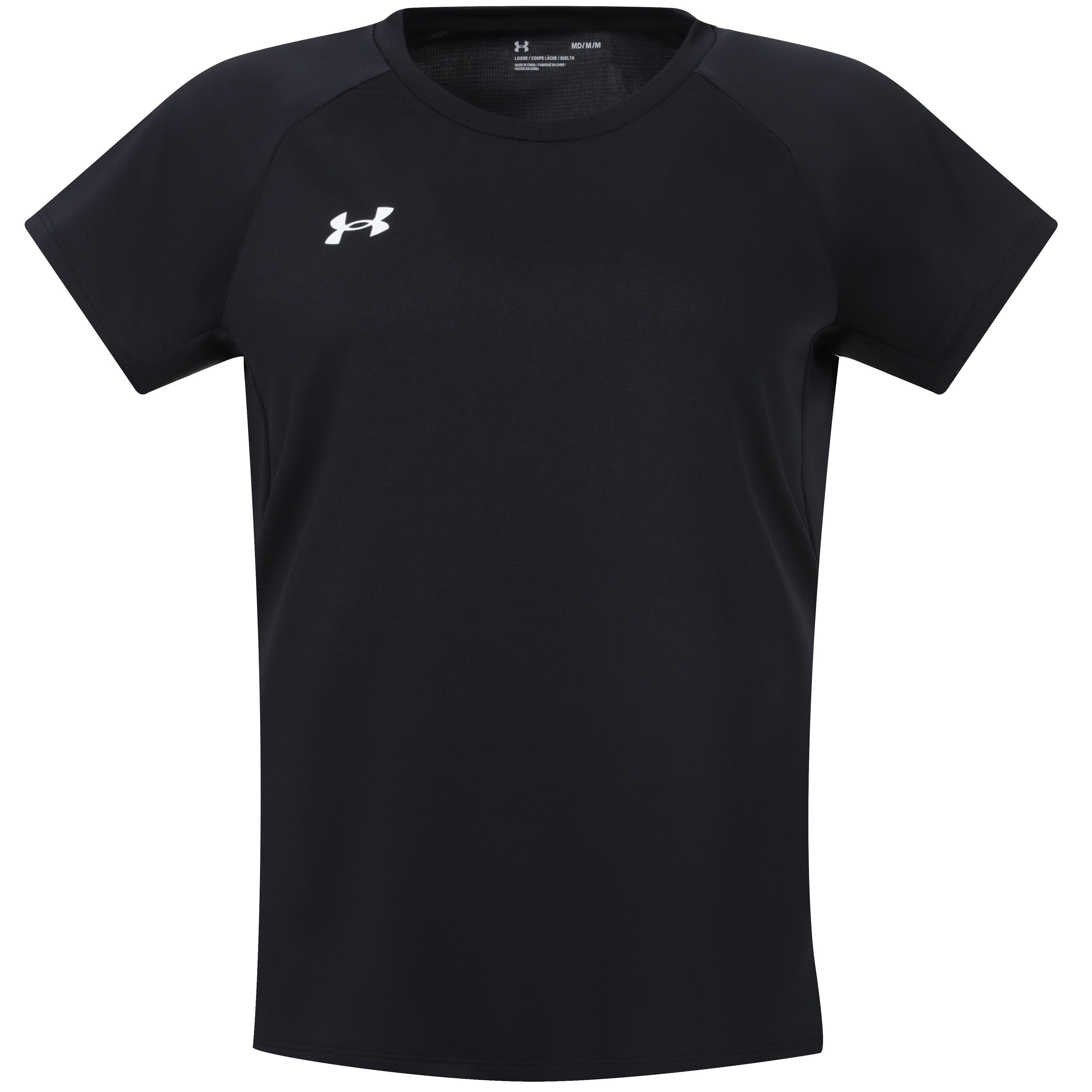 

Футболка унисекс черная Under Armour, черный