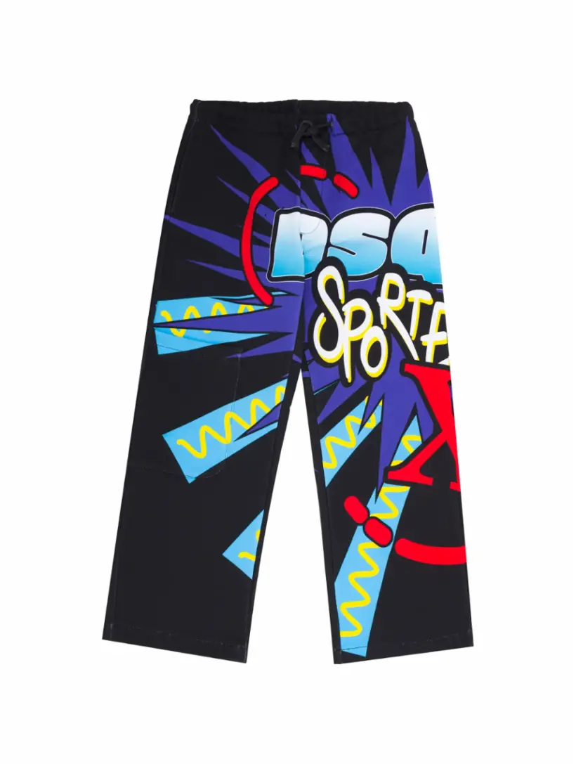 

Спортивные брюки с принтом Dsquared2, мультиколор