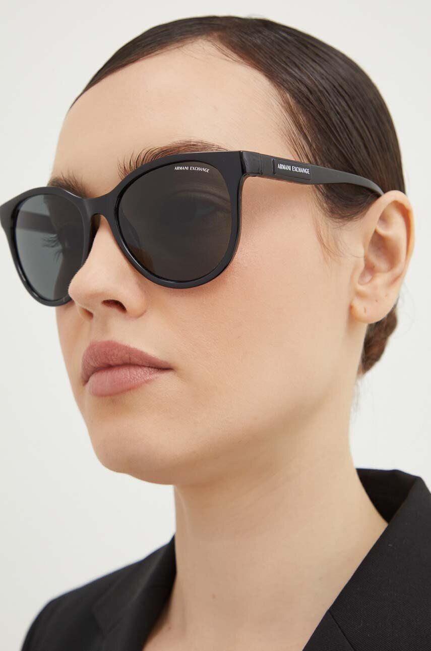 

Солнцезащитные очки Armani Exchange, черный