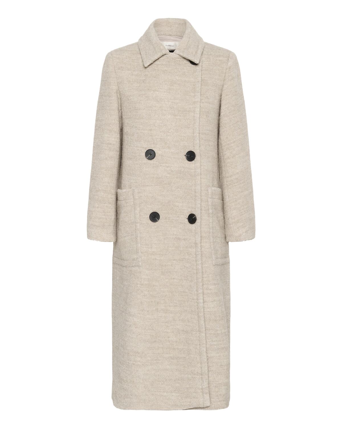 

InWear Межсезонное пальто 'Yum' в крапчатом бежевом