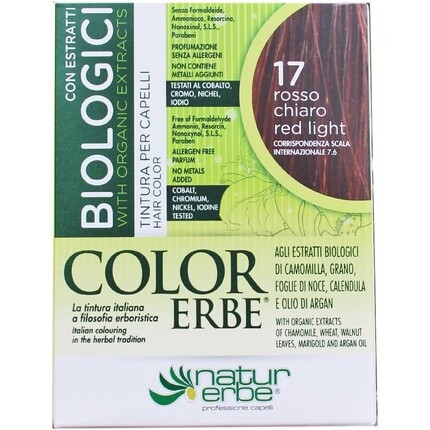 

Naturerbe Color Erbe Bio Extracts Тинт 17 Светло-красный Natur Erbe