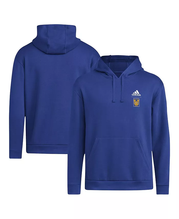 

Мужская синяя толстовка с капюшоном Tigres UANL Crest adidas