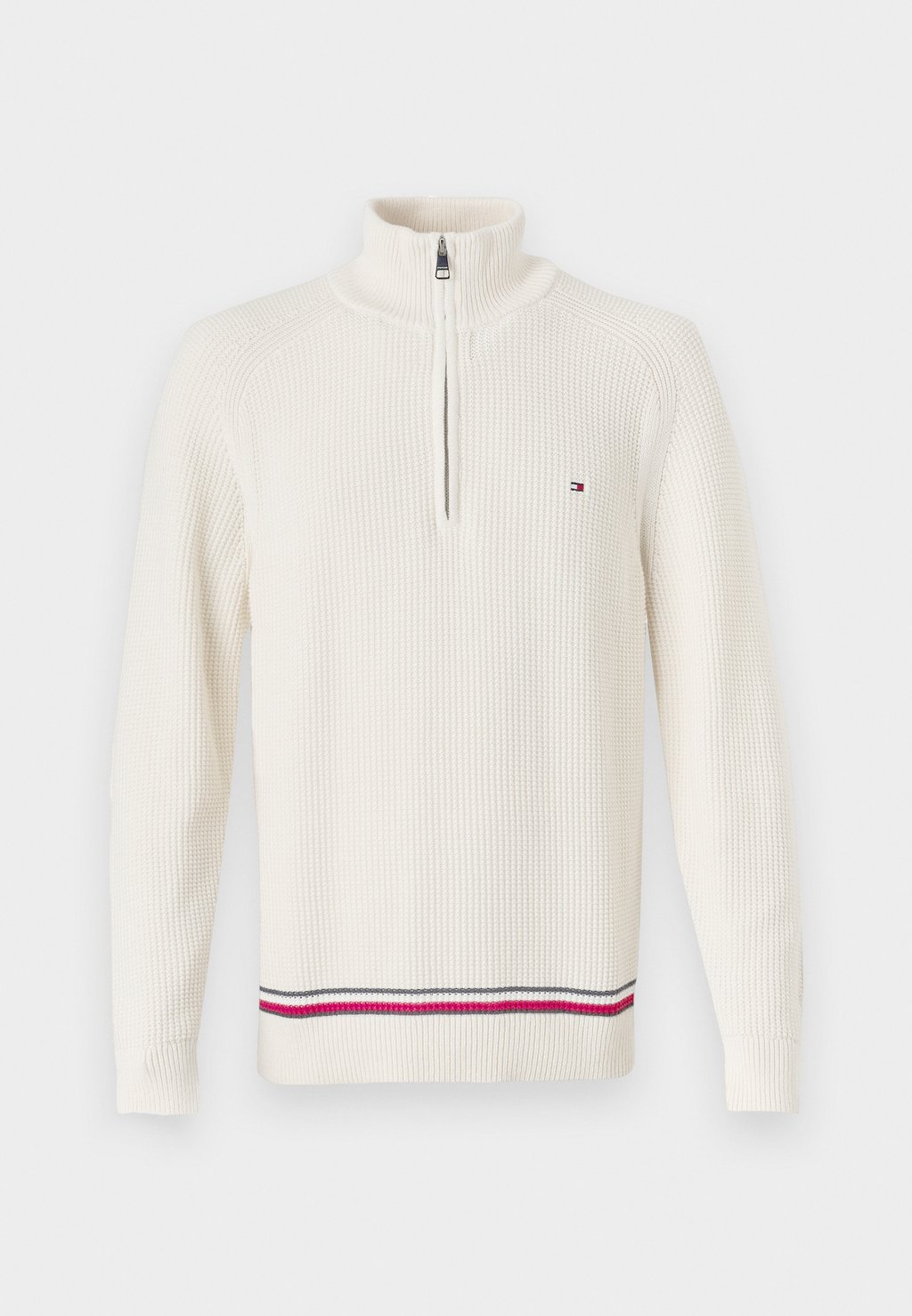 

Джемпер STRUCTURE GLOBAL STRIPE ZIP Tommy Hilfiger, молочный