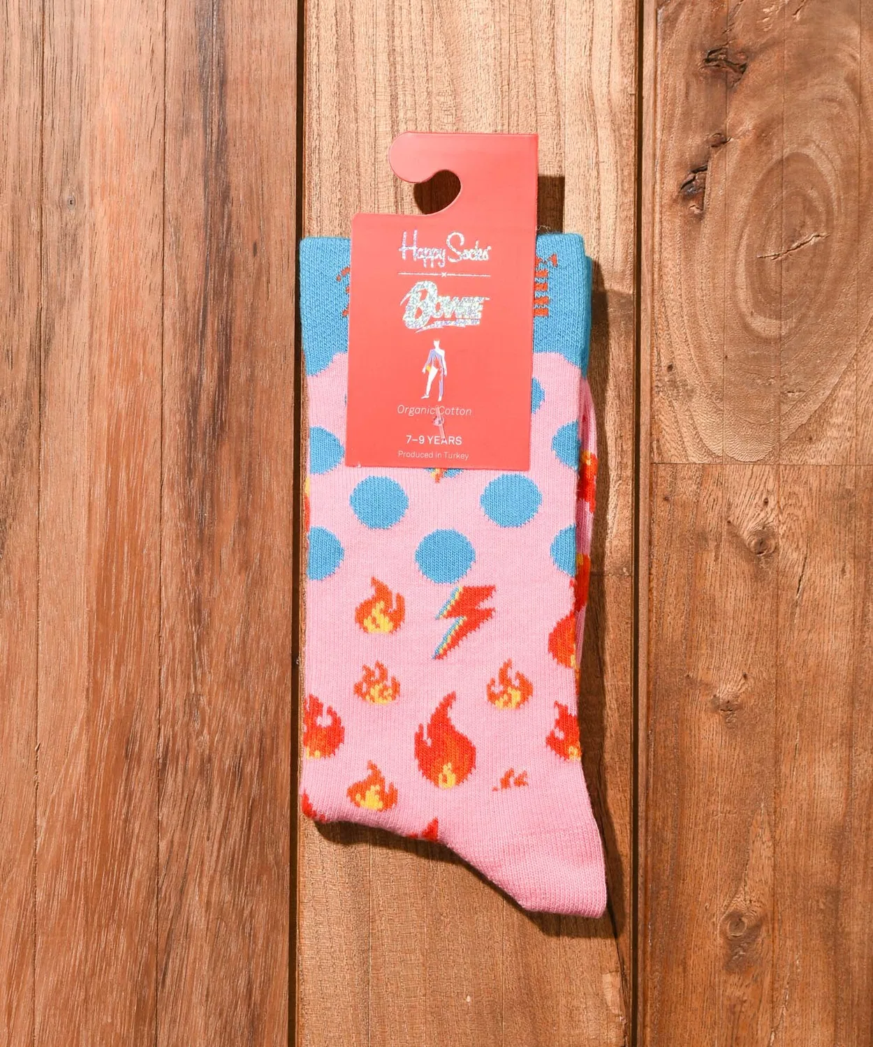 Носки Happy Socks x David Bowie Kids Sock, миди, разноцветные