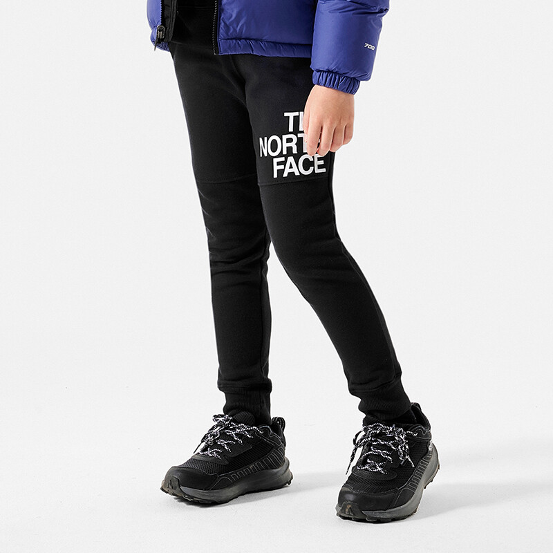 THE NORTH FACE Детские трикотажные спортивные штаны, цвет Black — фото 4