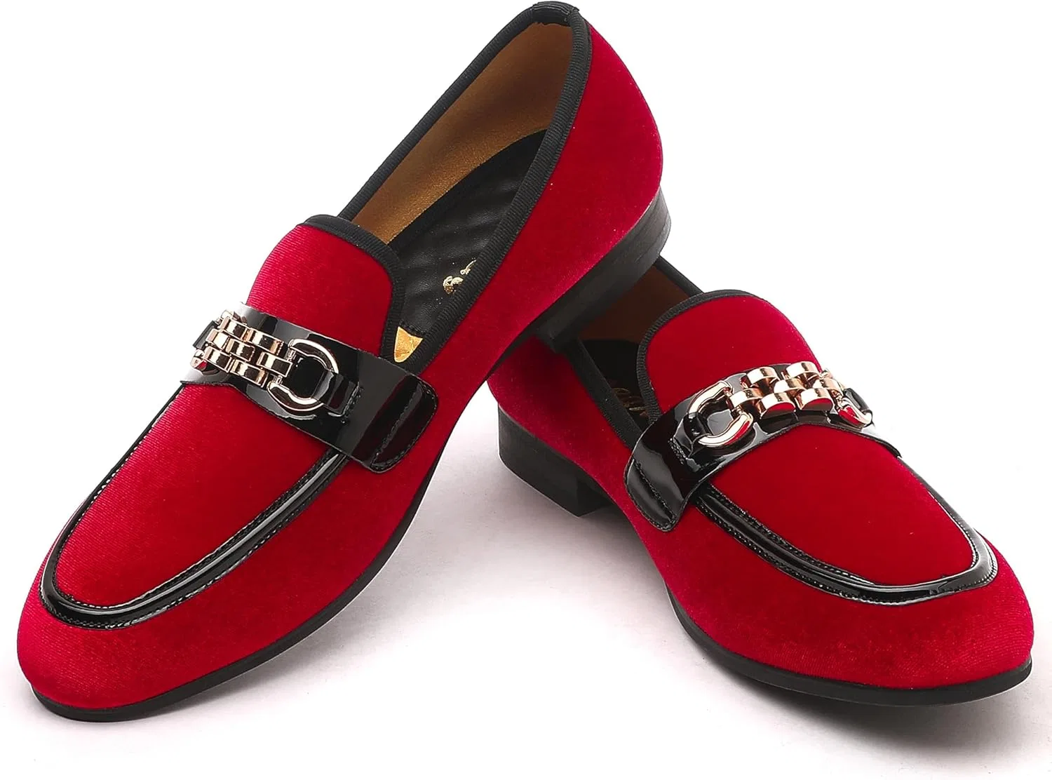 Лоферы вельветовые мужские, Bright Red FQEQNQG