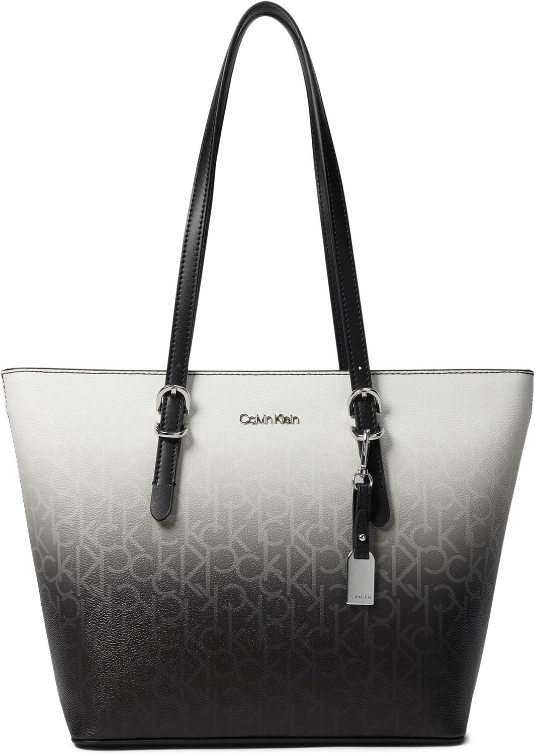

Сумка-тоут Calvin Klein Serafina Signature Tote, цвет Black Multi