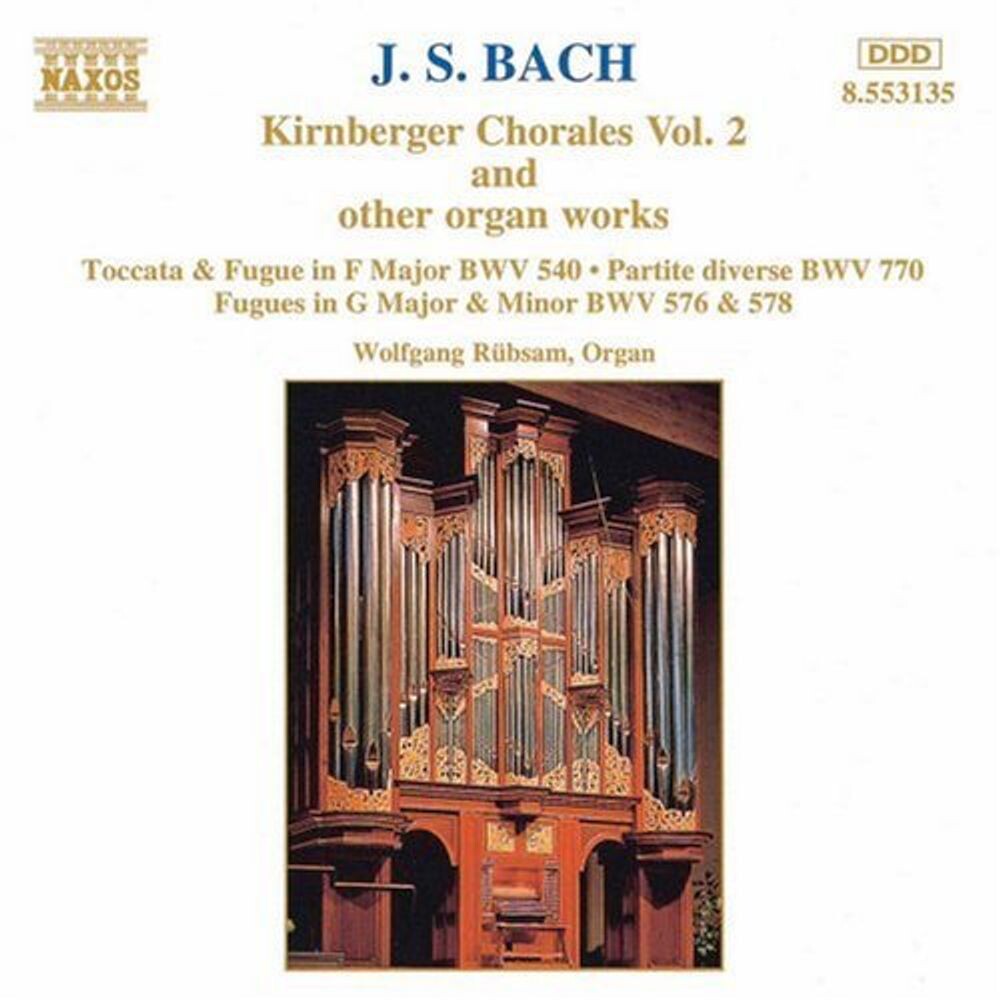 

Диск CD Kirnberger Chorales Vol. 2 - J.S. Bach