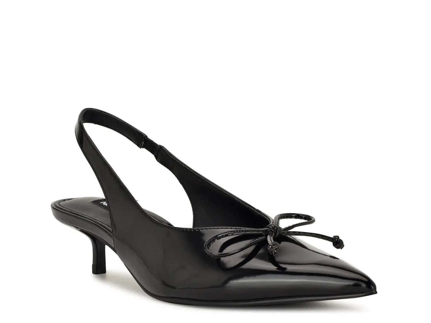 Туфли Nine West Evaa Pump, Black Patent Synthetic