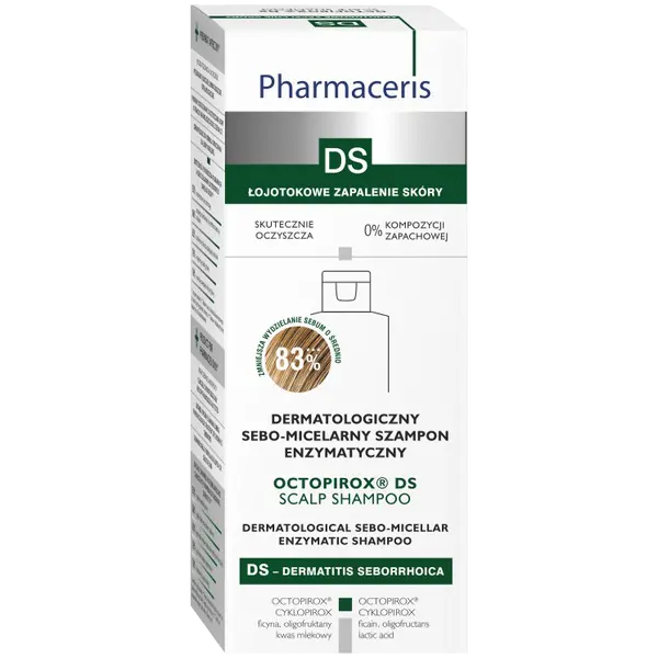 Ферментативный шампунь для волос, 125 мл Pharmaceris Ds. octopirox — фото 2