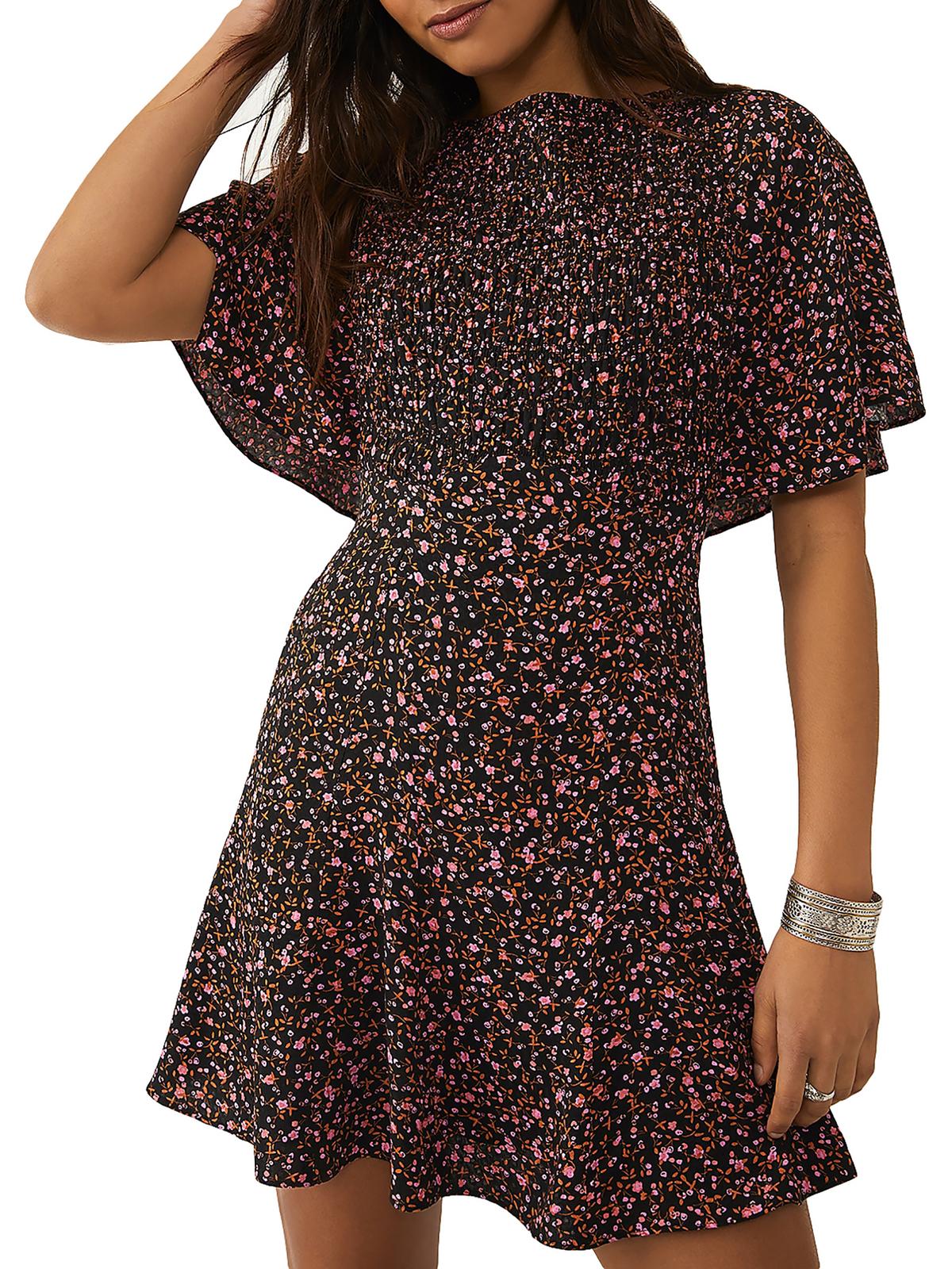 

Флоренс Женское Мини Платье Со Шнуровкой На Спине Free People, цвет evening combo