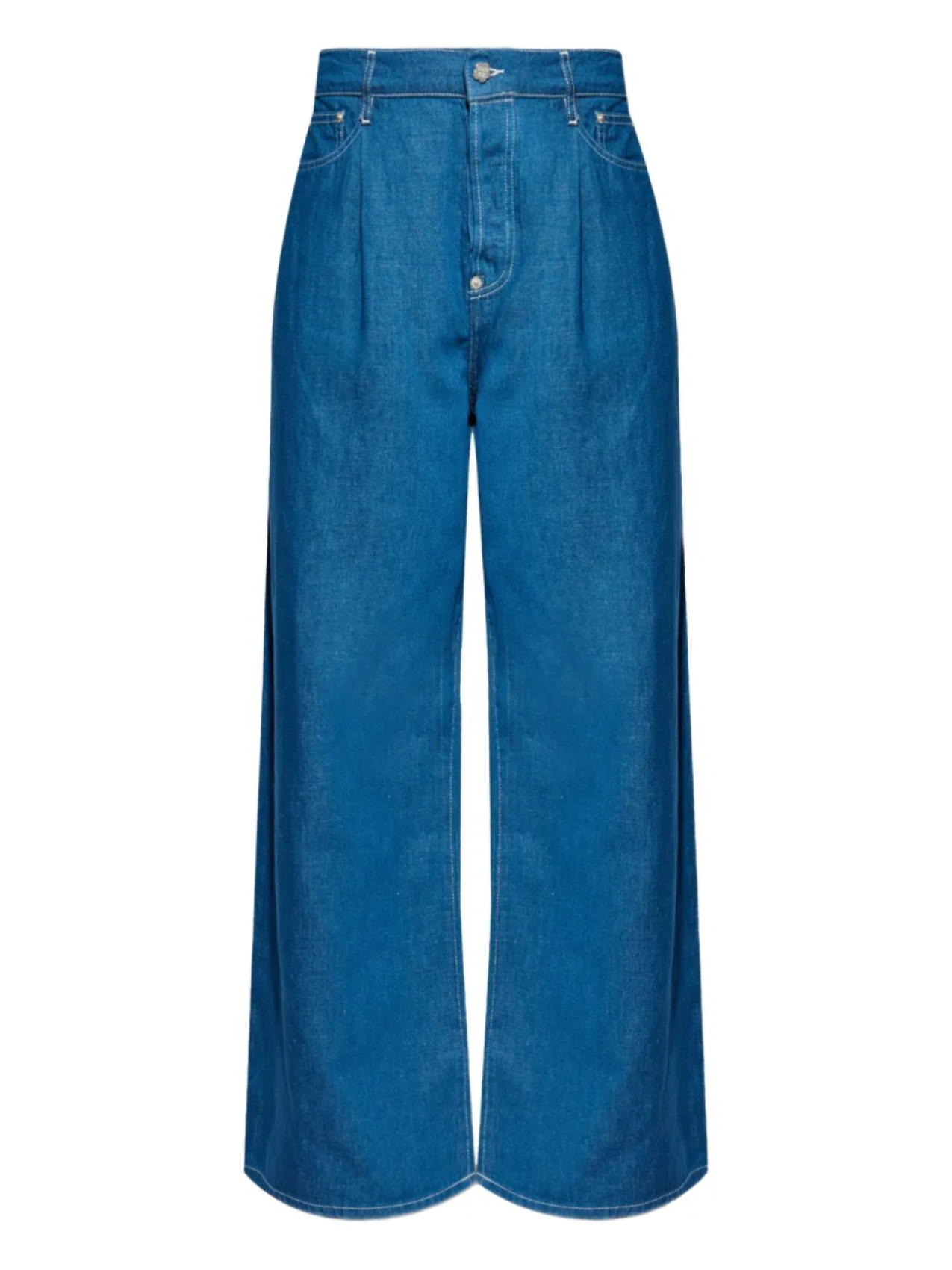 

Джинсы со складками Kenzo, синий
