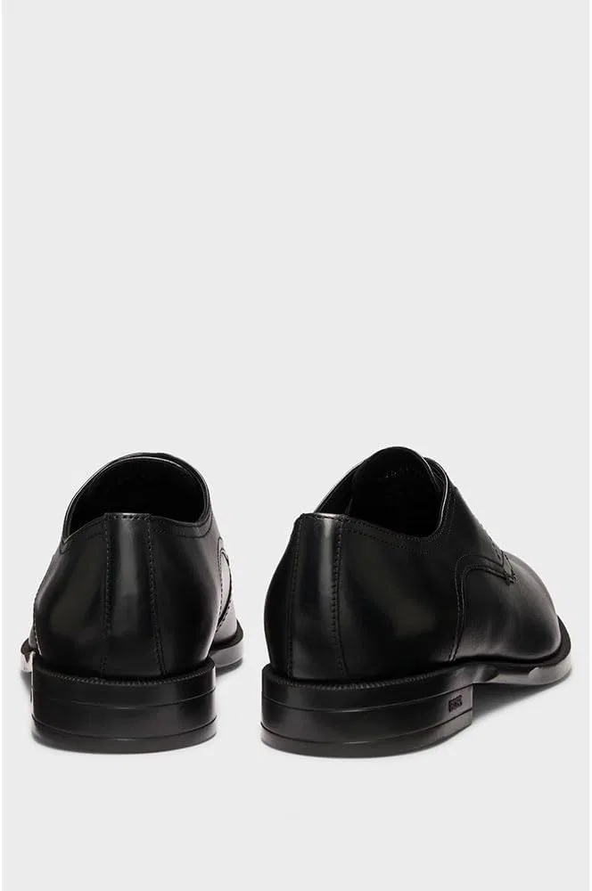 Туфли BOSS Men's Tayil_derb_bunlDerby, Black — фото 4