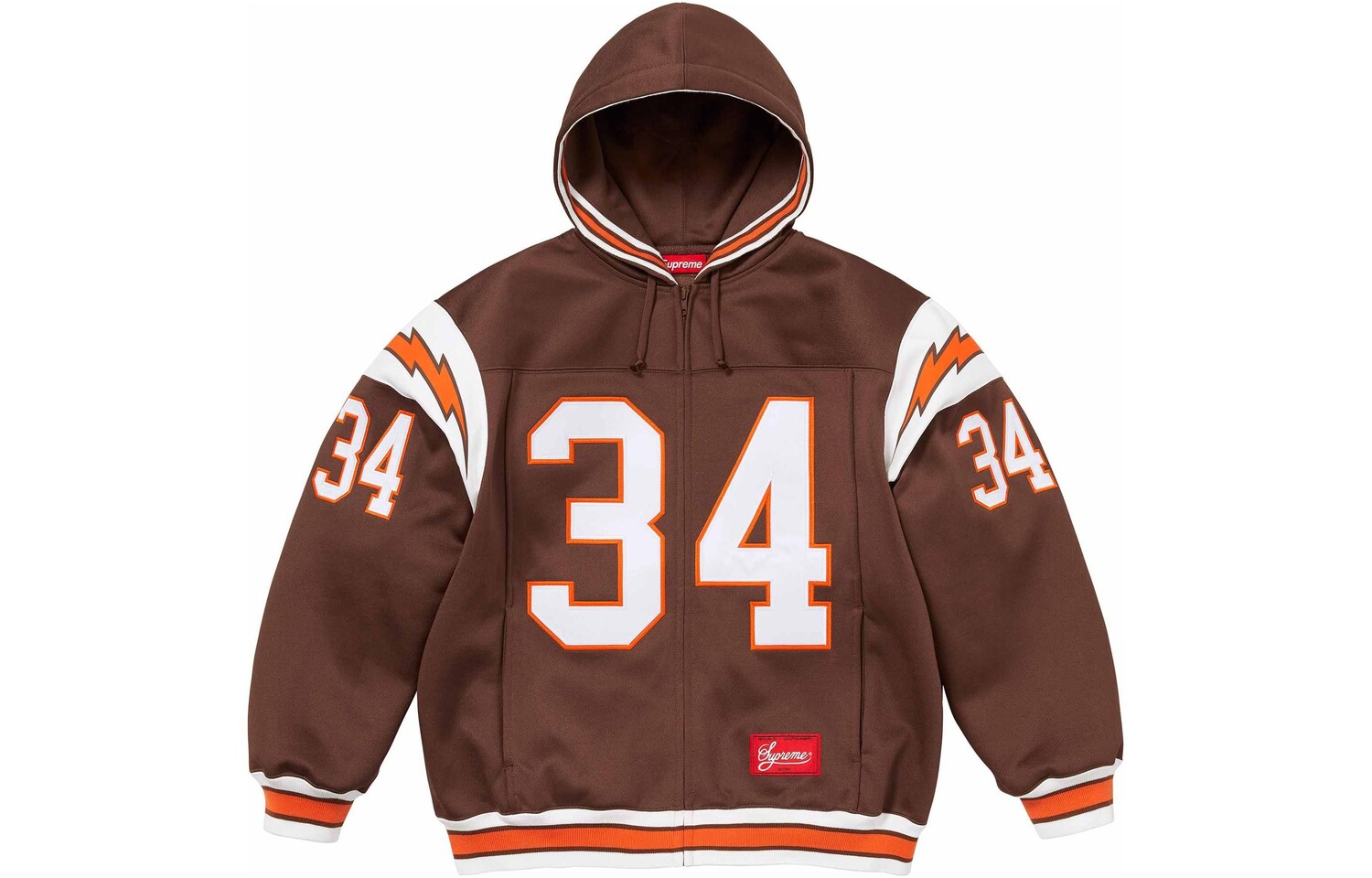 

Куртка Supreme Football Zip Up, белый