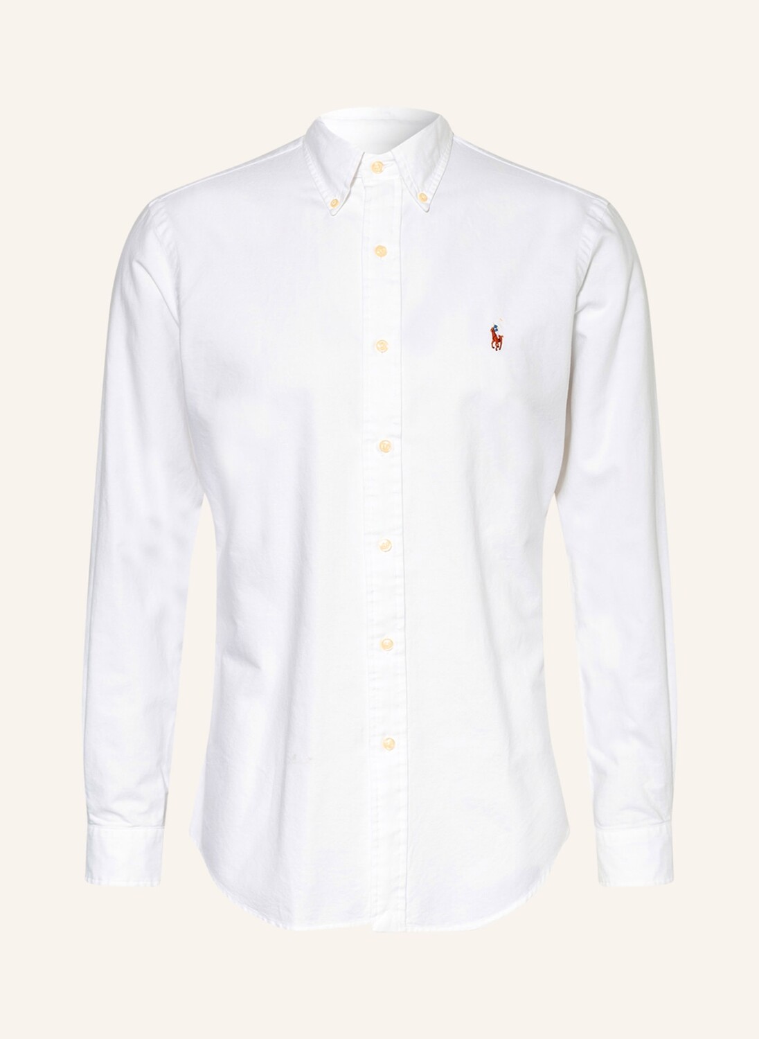 

Рубашка POLO RALPH LAUREN Custom Fit, белый