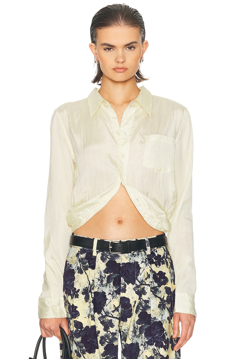 

Wrap Around Рубашка R13, Cream