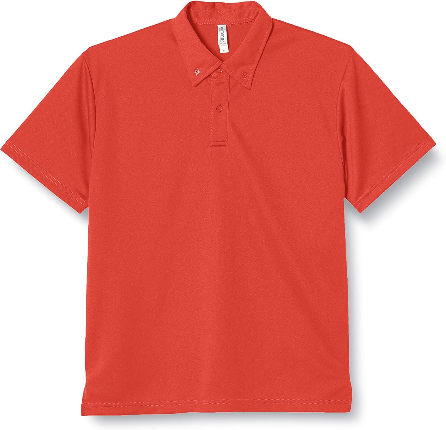 

Мужская рубашка-поло Glimmer Dry Button Down (без карманов), красный