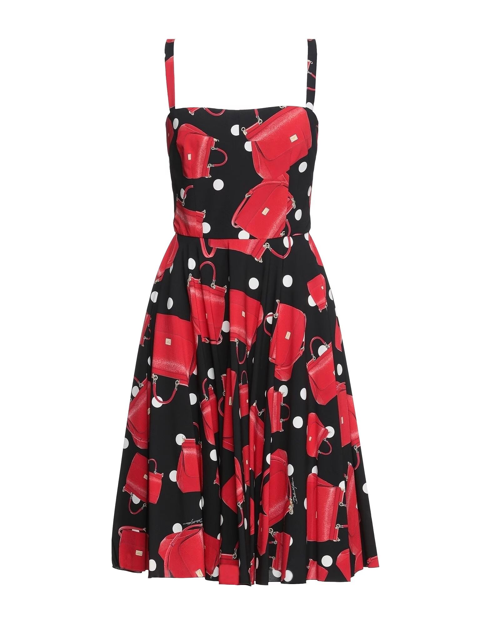 

Платье миди Dolce&Gabbana, черный