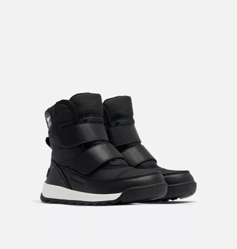 Водонепроницаемые зимние ботинки Sorel Whitney II Strap NV3919-010 черного цвета Rock64
