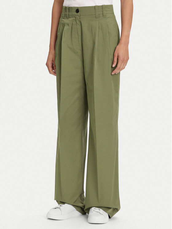 

Брюки из ткани loose fit 506 0341 10105 Marc O'Polo, зелёный