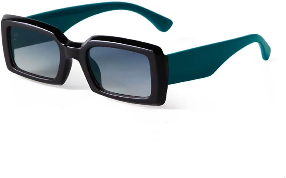 

Солнцезащитные очки в стиле ретро, ​​зеленые прямоугольные, для женщин и мужчин, винтажная оправа под черепаховую панцирь, квадратные солнцезащитные очки MTZJH, C6