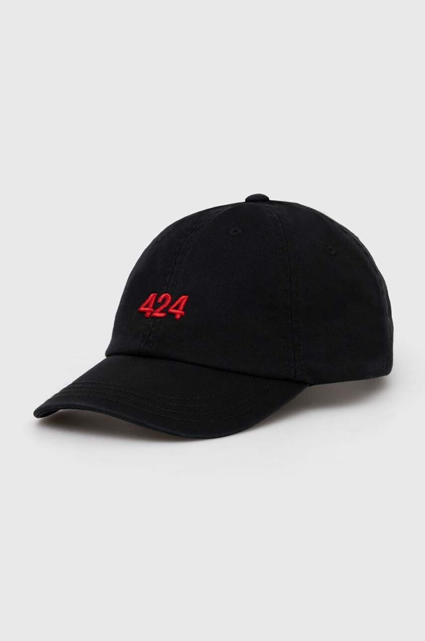 

Хлопковая бейсболка 424, черный