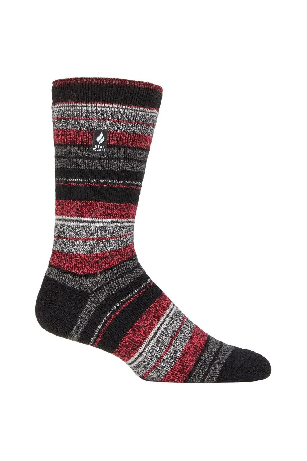 

1 пара носков в полоску, с рисунком и узором 1.6 TOG Lite SOCKSHOP Heat Holders, красный