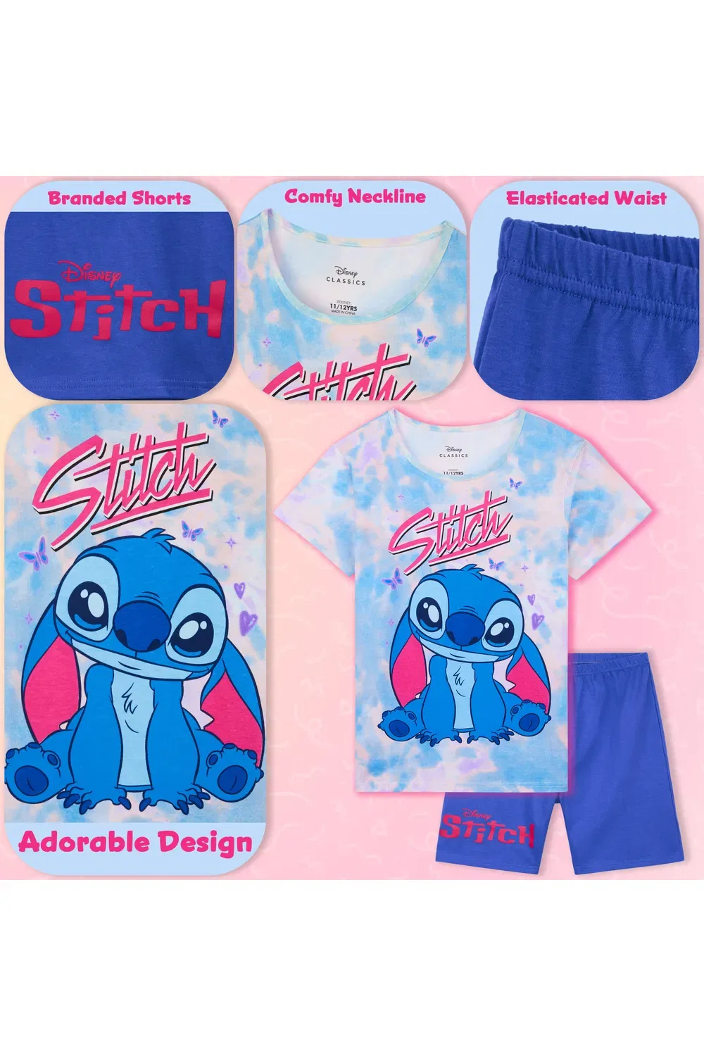 Пижама детская Stitch Disney, мультиколор — фото 4