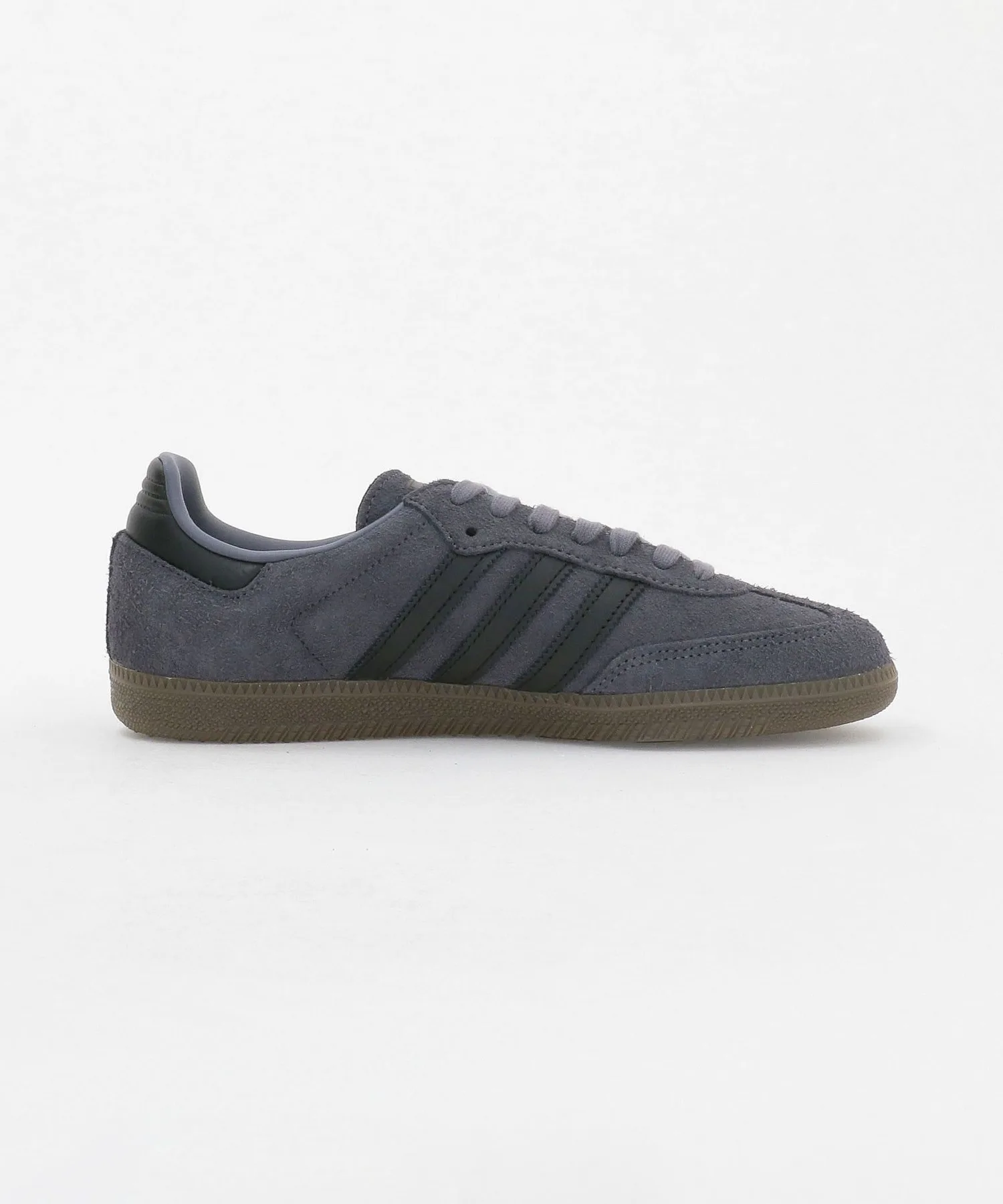 Мужские кроссовки из натуральной кожи SAMBA BL adidas Originals темно-синие — фото 4