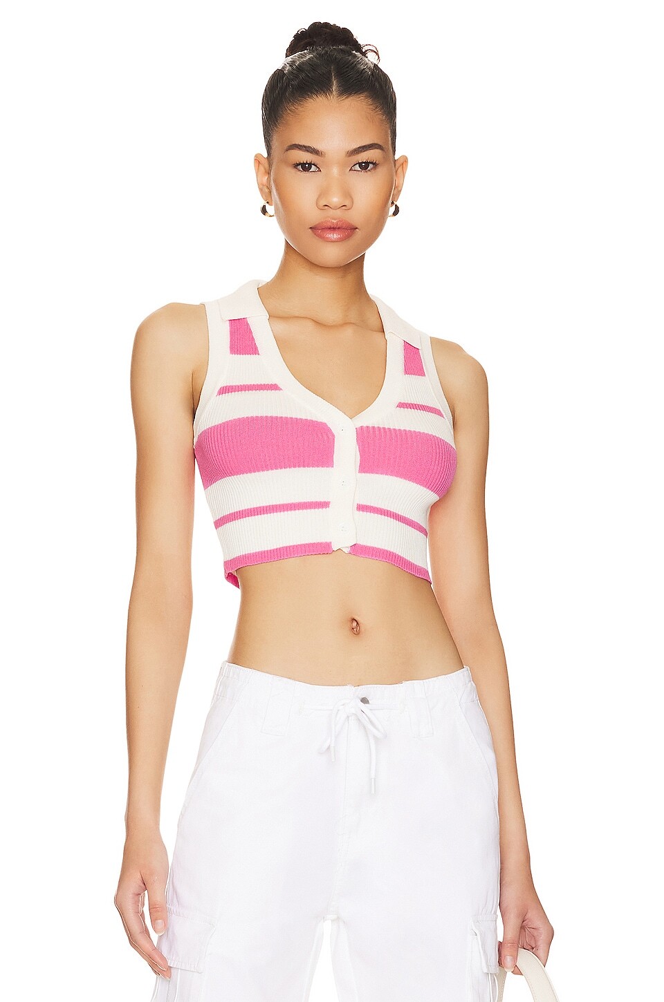 

Топ MORE TO COME Candy Crop, цвет Pink Stripe