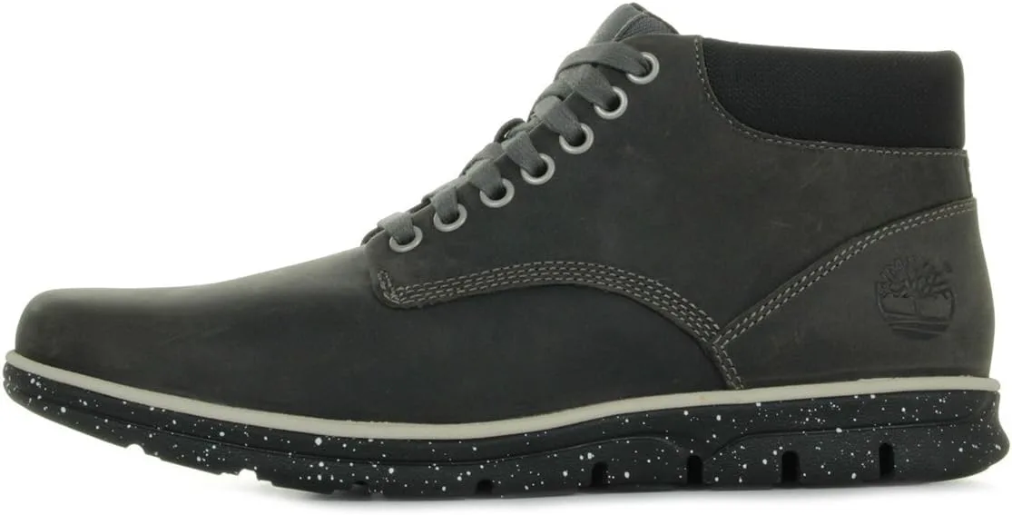 Мужские серые кроссовки Timberland CA14NV Bradstreet Chukka со шнуровкой — фото 2