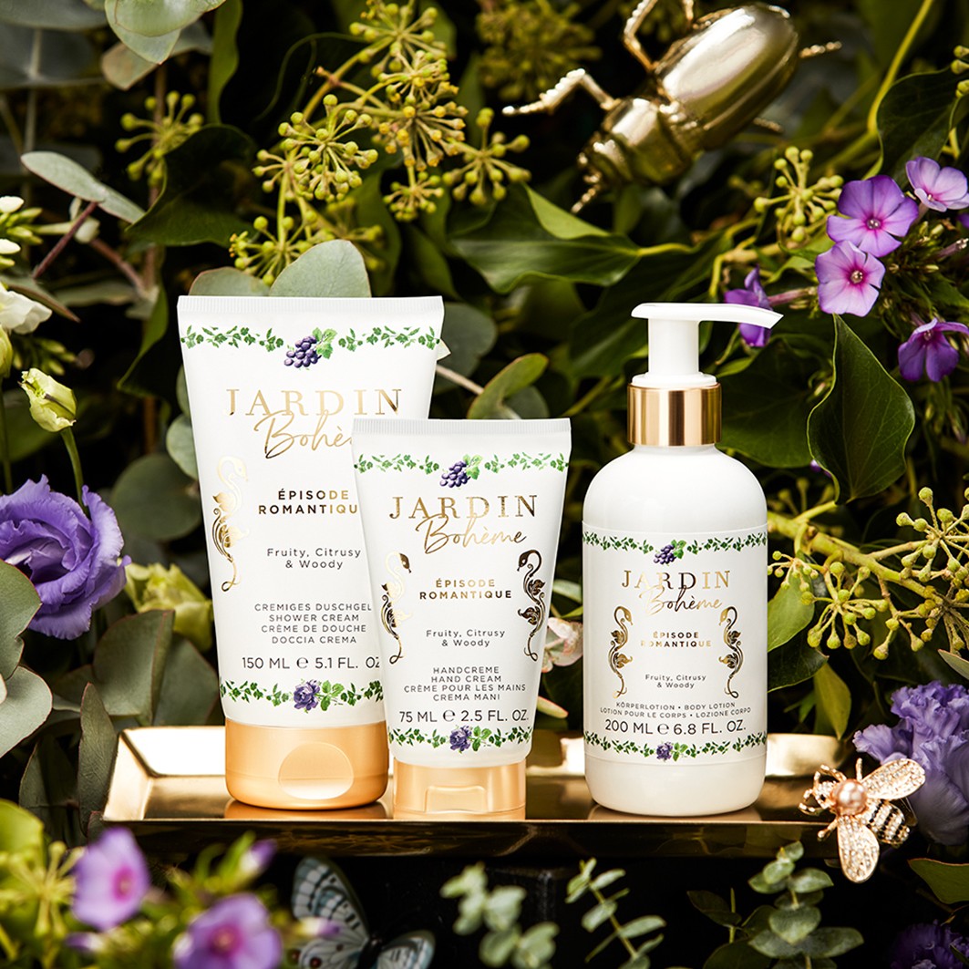 Крем для рук fine fragrances épisode romantique hand cream Jardin Boheme, объем 75 мл — фото 2