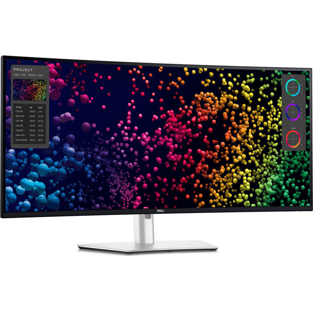 

Монитор Dell UltraSharp 39,7 дюйма, разрешение 2160p, HDR, 120 Гц, изогнутый, с поддержкой Thunderbolt Hub
