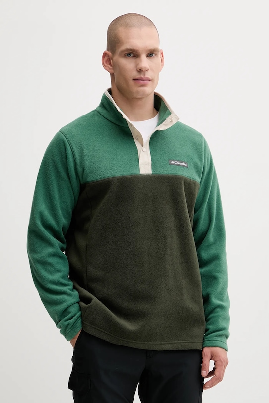 

Спортивная толстовка Steens Mountain Half Snap Columbia, зеленый