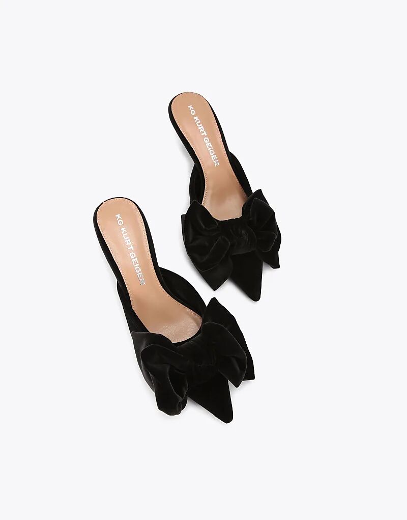 Босоножки на каблуке KG Kurt Geiger Sophia черного цвета — фото 2
