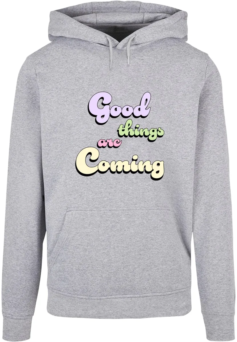 

Толстовка с капюшоном Merchcode " Merchcode Men's Good Things Basic Hoody", серый