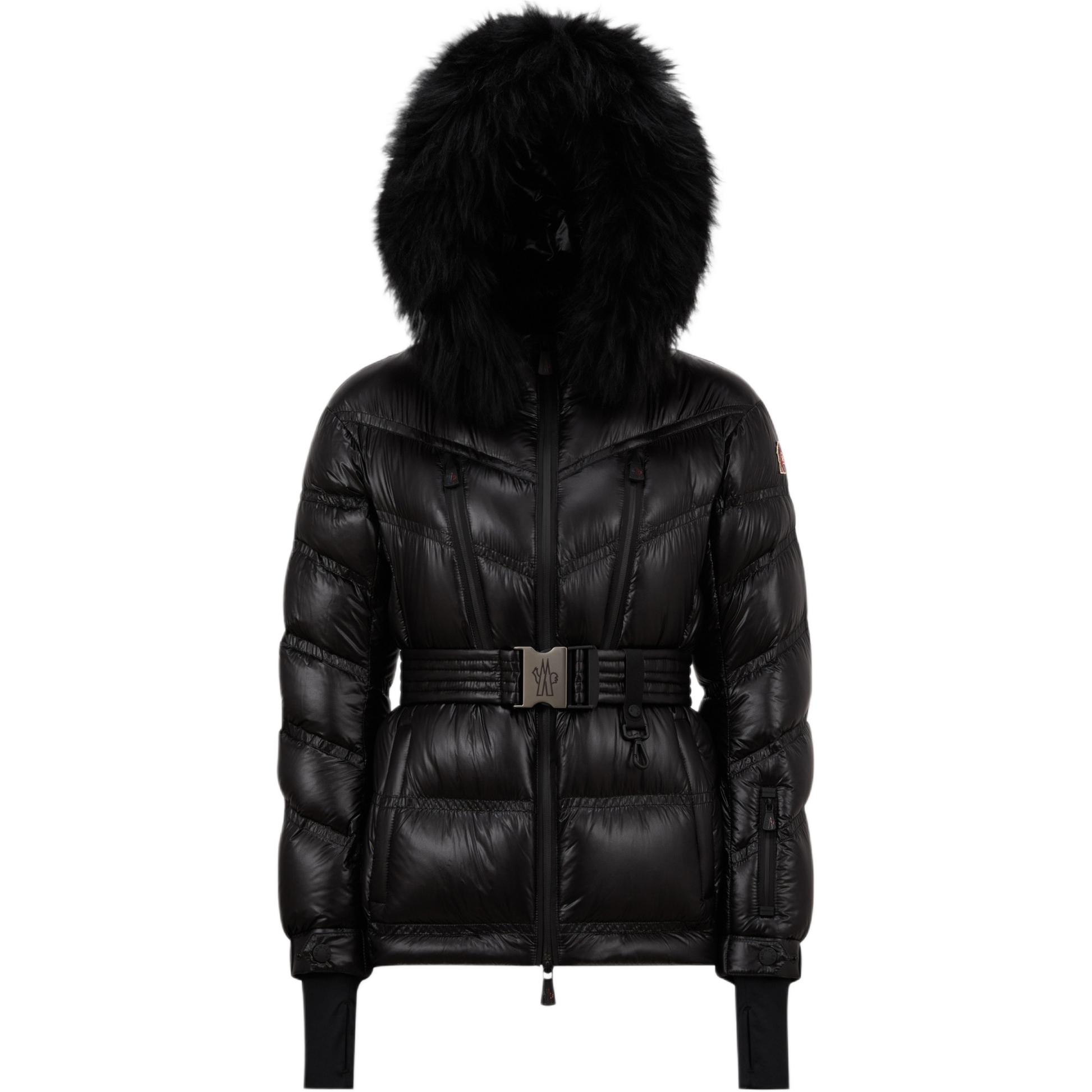 

MONCLER GENIUS Куртка Moncler Grenoble Bernins с поясом, Black