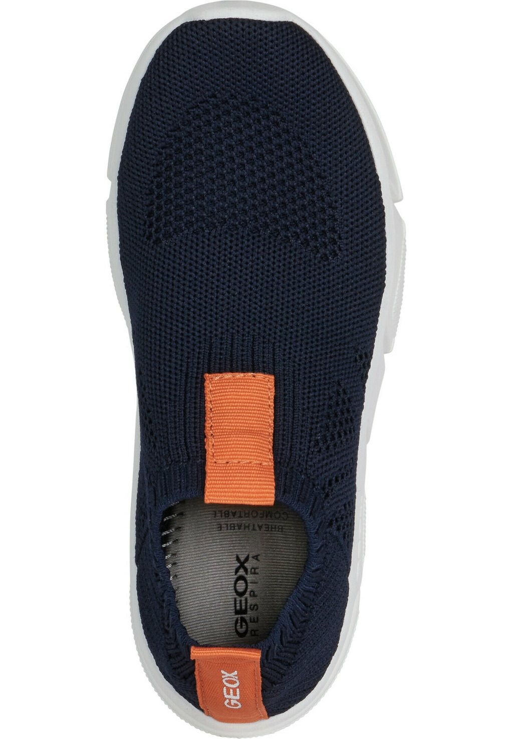 Тапочки J ARIL UNISEX Geox, цвет dark blue/orange — фото 3