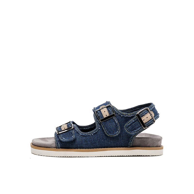 

Lee Cooper Мужские пляжные сандалии Denim Blue/Denim Black, цвет Denim Blue