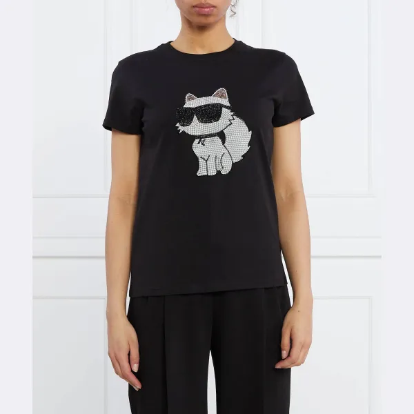 

Футболка стандартного кроя Karl Lagerfeld, черный