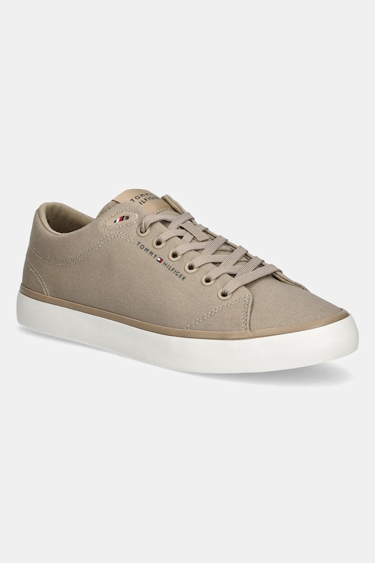 

Кроссовки TH HI VULC LOW CORE CANVAS Tommy Hilfiger, бежевый