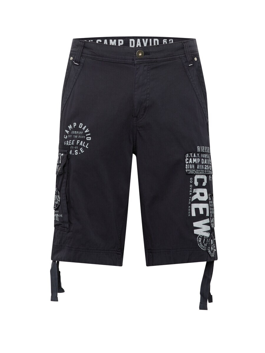 

Шорты-карго CAMP DAVID Regular Cargo Pants Base Jumping, темно-синий