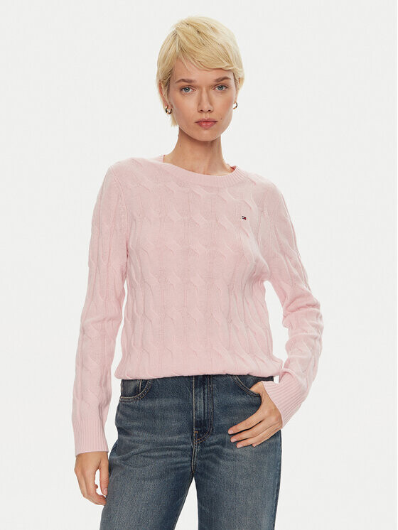 

Свитер обычного кроя Tommy Hilfiger, розовый