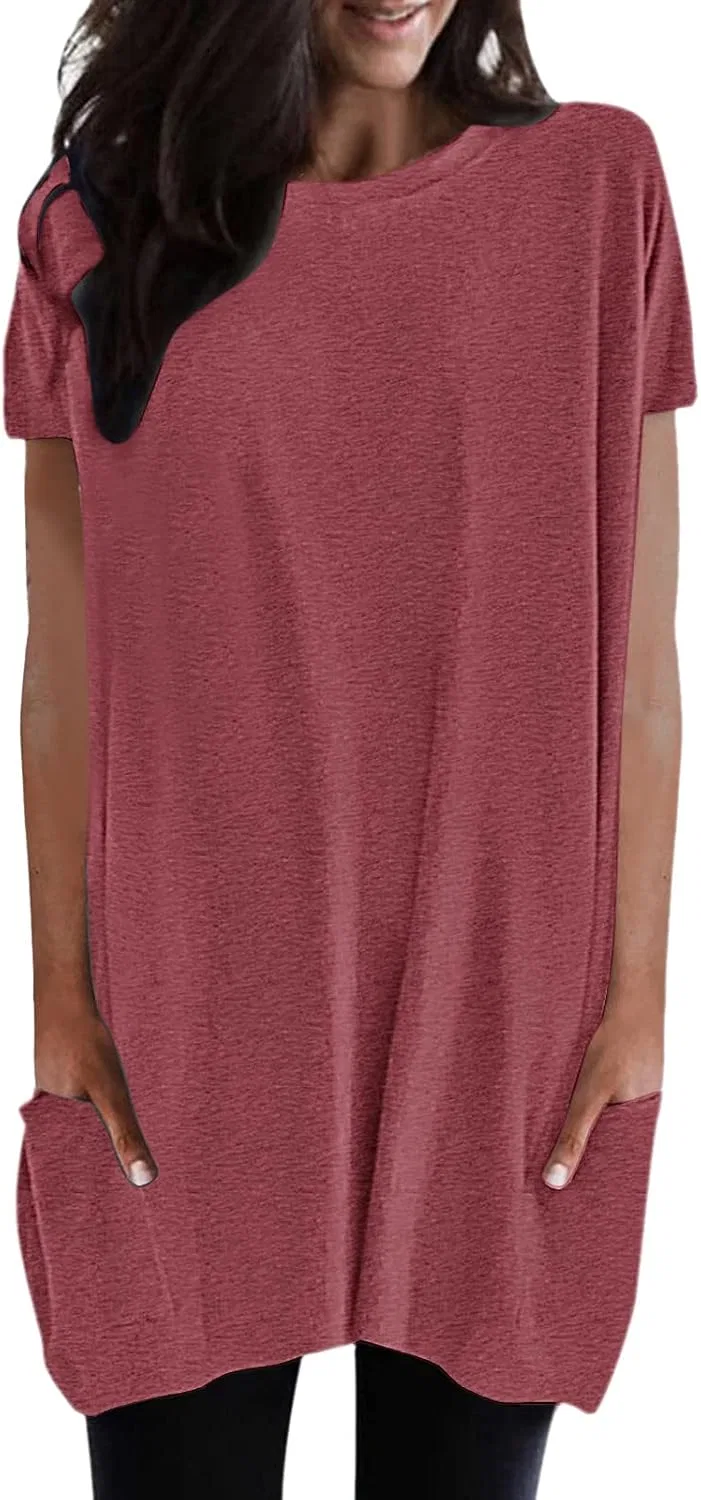Поло, хлопковое, Women's Short Sleeve Long Sleeve T-Shirt, розовый
