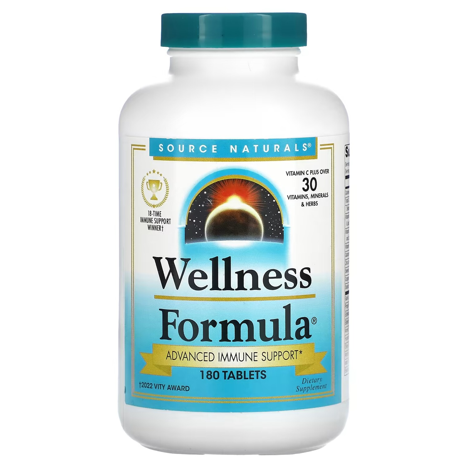 

Добавка Source Naturals Wellness Formula расширенная поддержка иммунитета, 180 таблеток