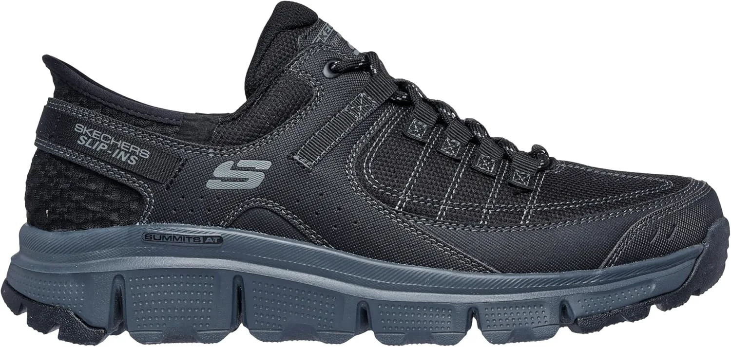 Мужские кроссовки Skechers Summits Hands Free Slip-in, черный — фото 3