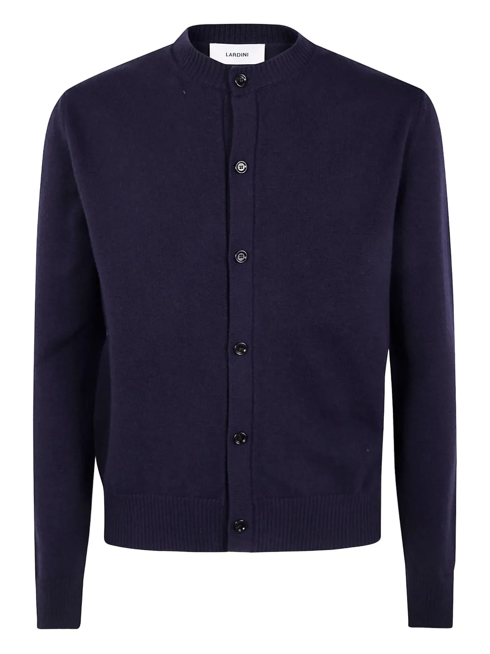

Кардиган из шерсти на пуговицах Lardini, синий