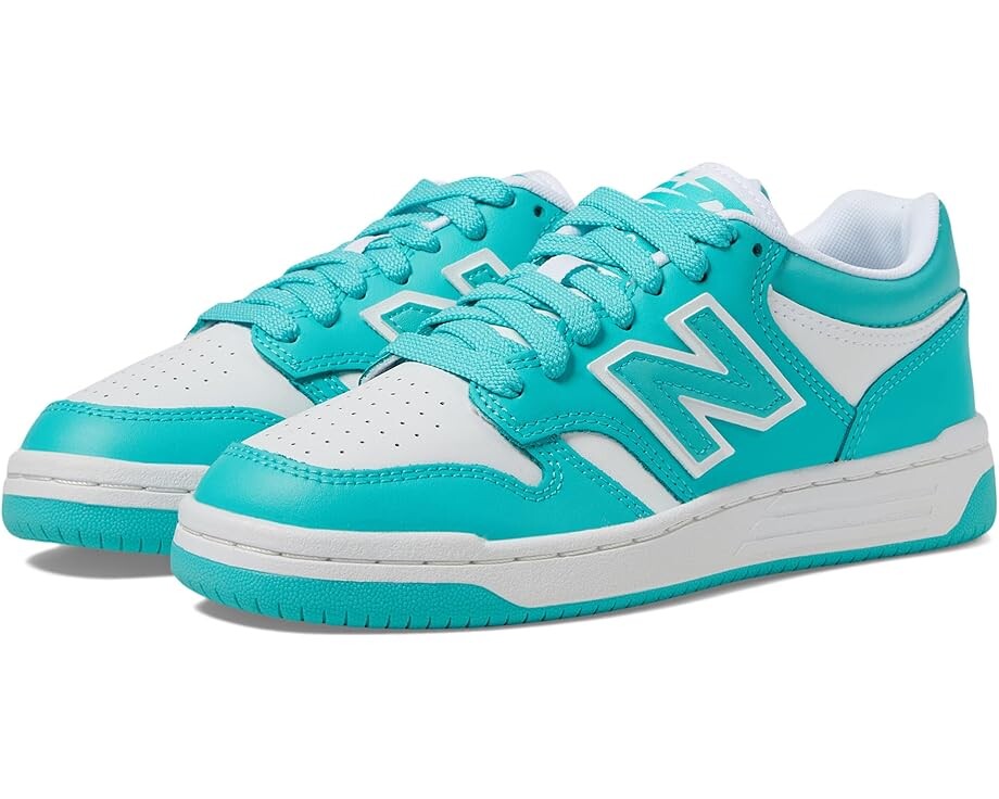 

Кроссовки New Balance Kids 480, цвет Airyteal/White